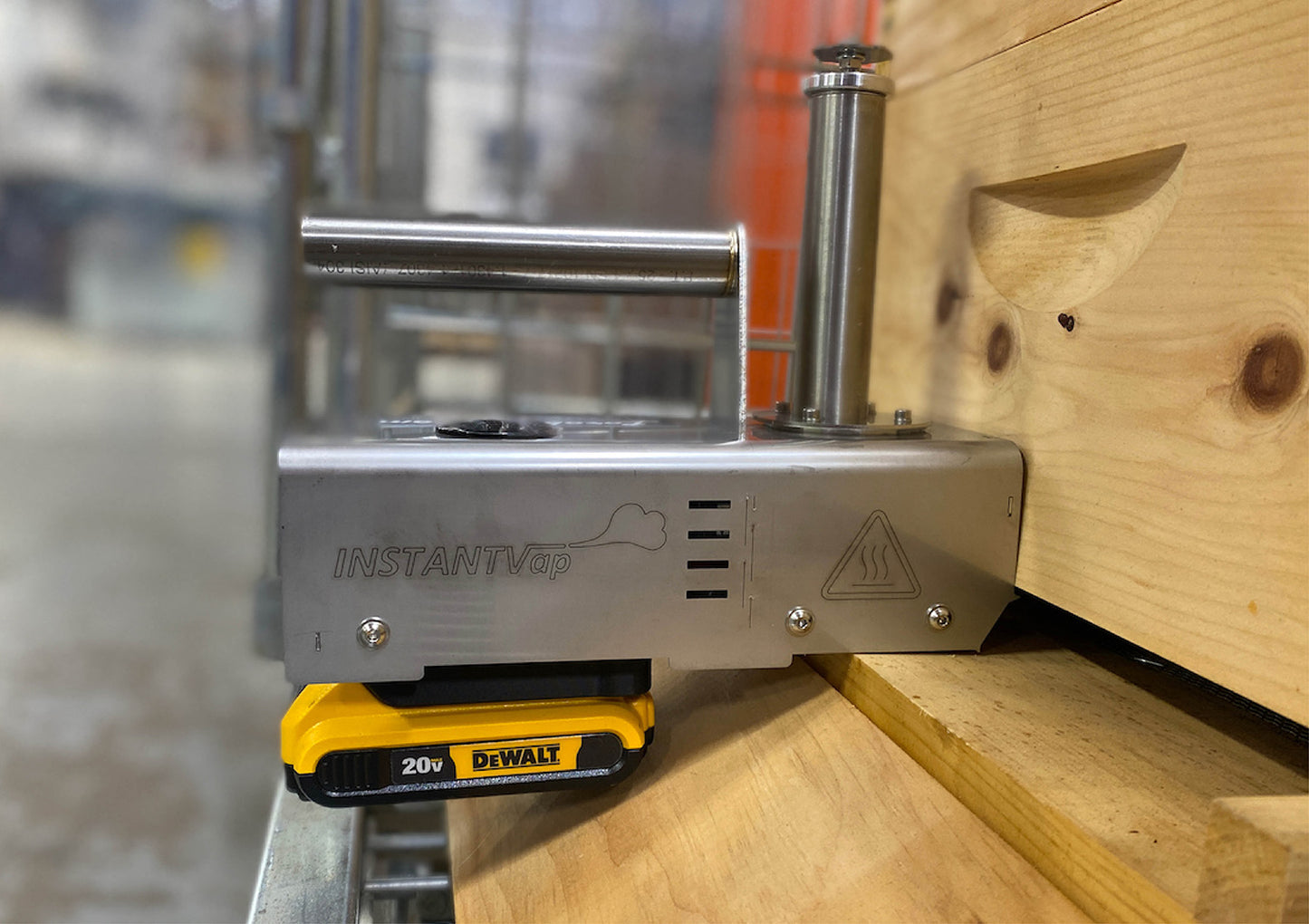 instant vap vaporizer on hive side view